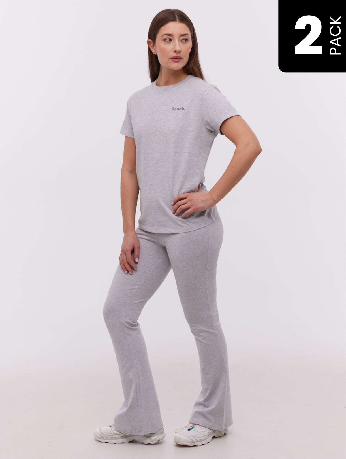 Arfa Flared Leggings &amp; T-Shirt 2-Pack