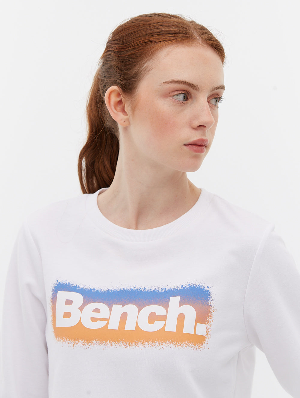 French Terry Graphic Crew Neck Sweatshirt