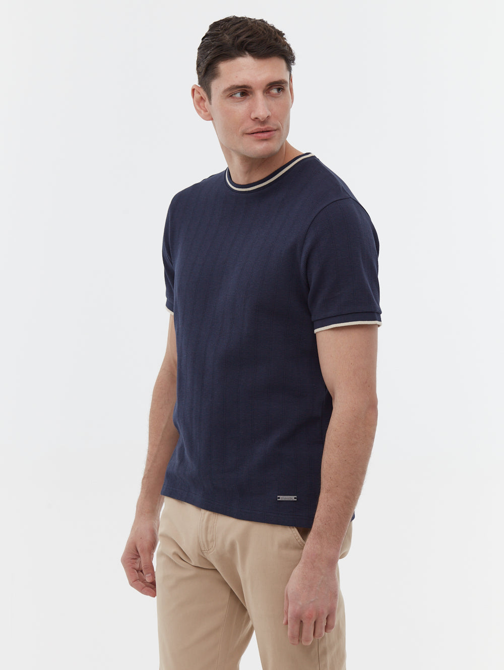 Ernara Ringer Neck T-Shirt