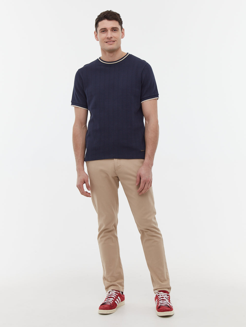 Ernara Ringer Neck T-Shirt