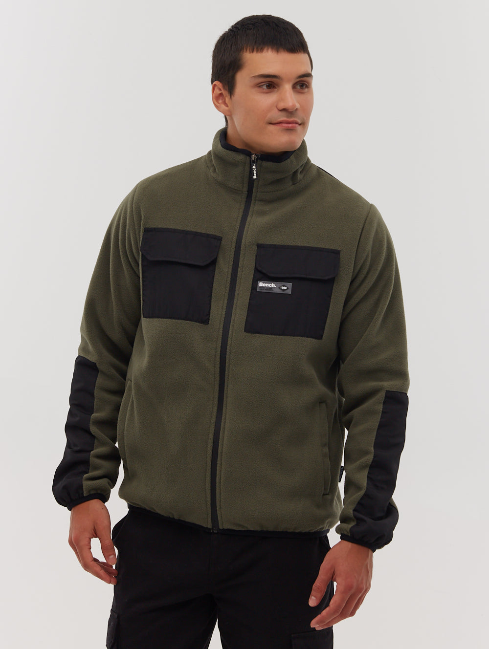 Anders Double Patch Pocket Zip-Up Sherpa