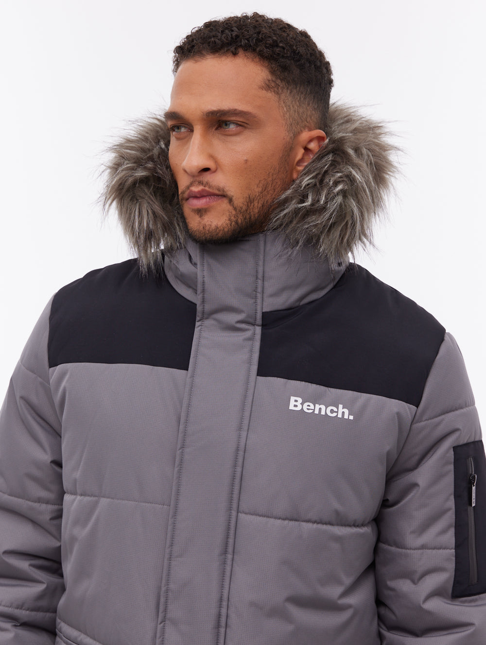 Tillor Hooded Parka - Grey