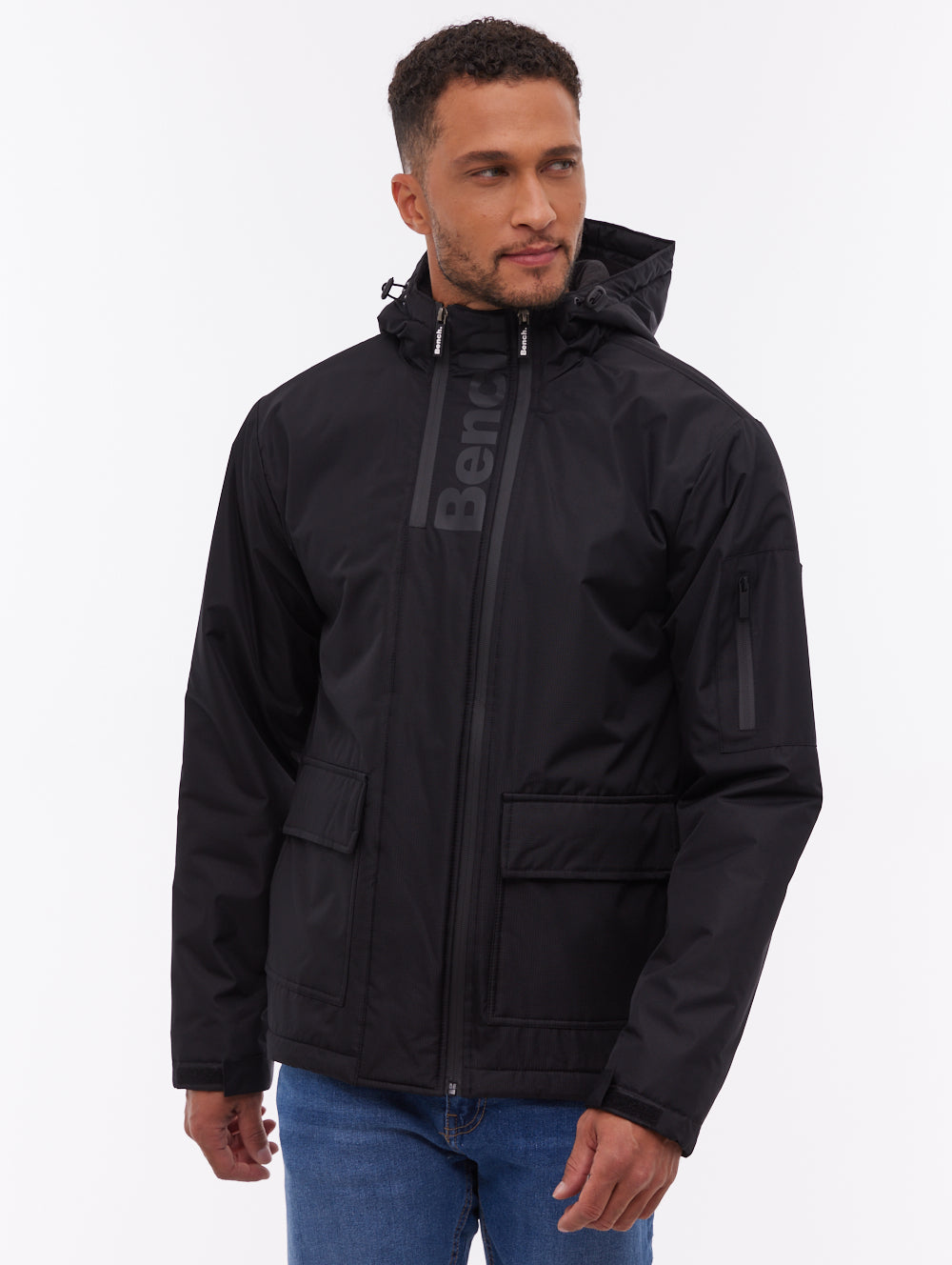 Valana Hooded Jacket - Black