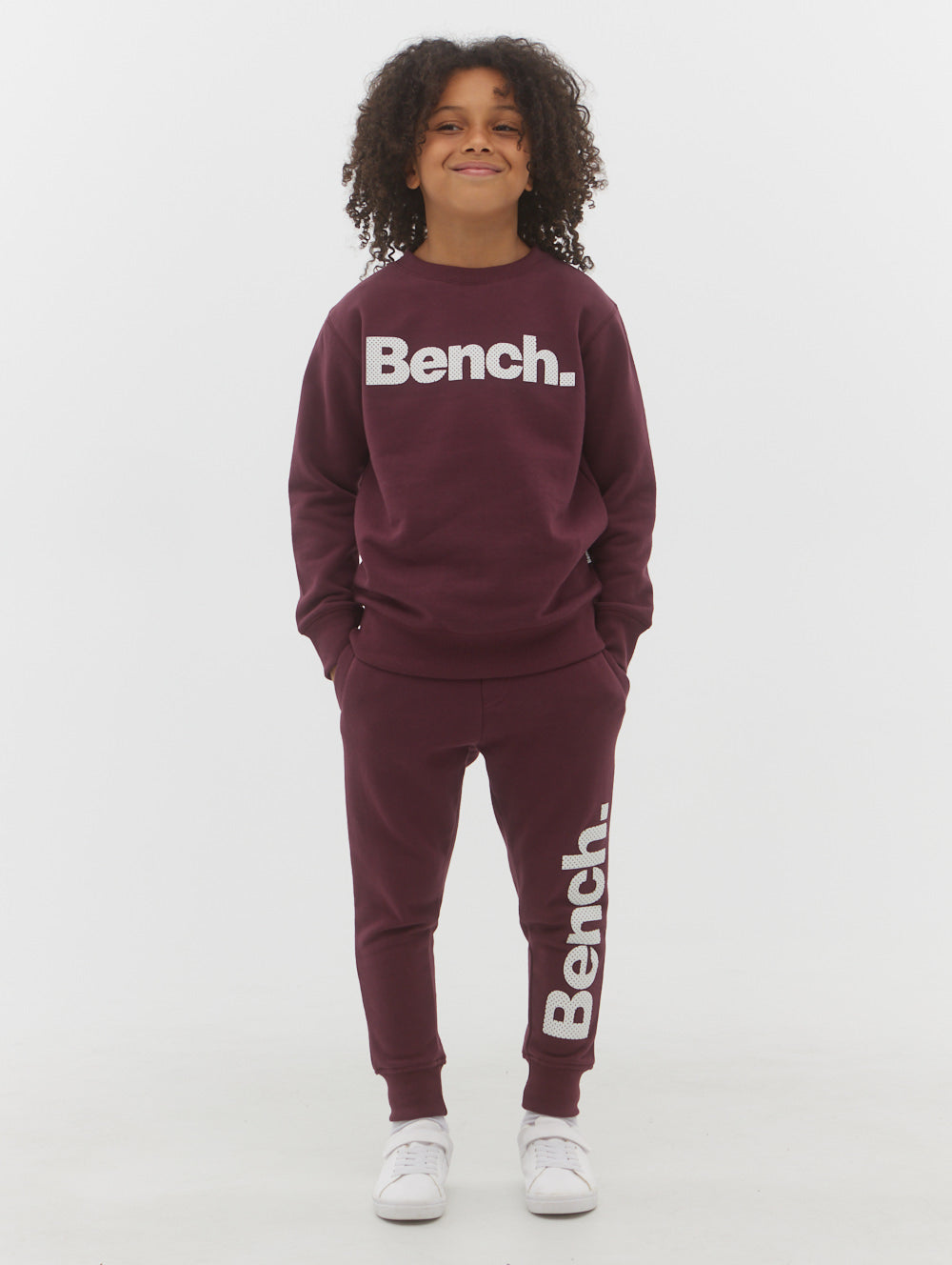 Boys Tipster Perforated Logo Crew Neck Sweatshirt - BN3E118662