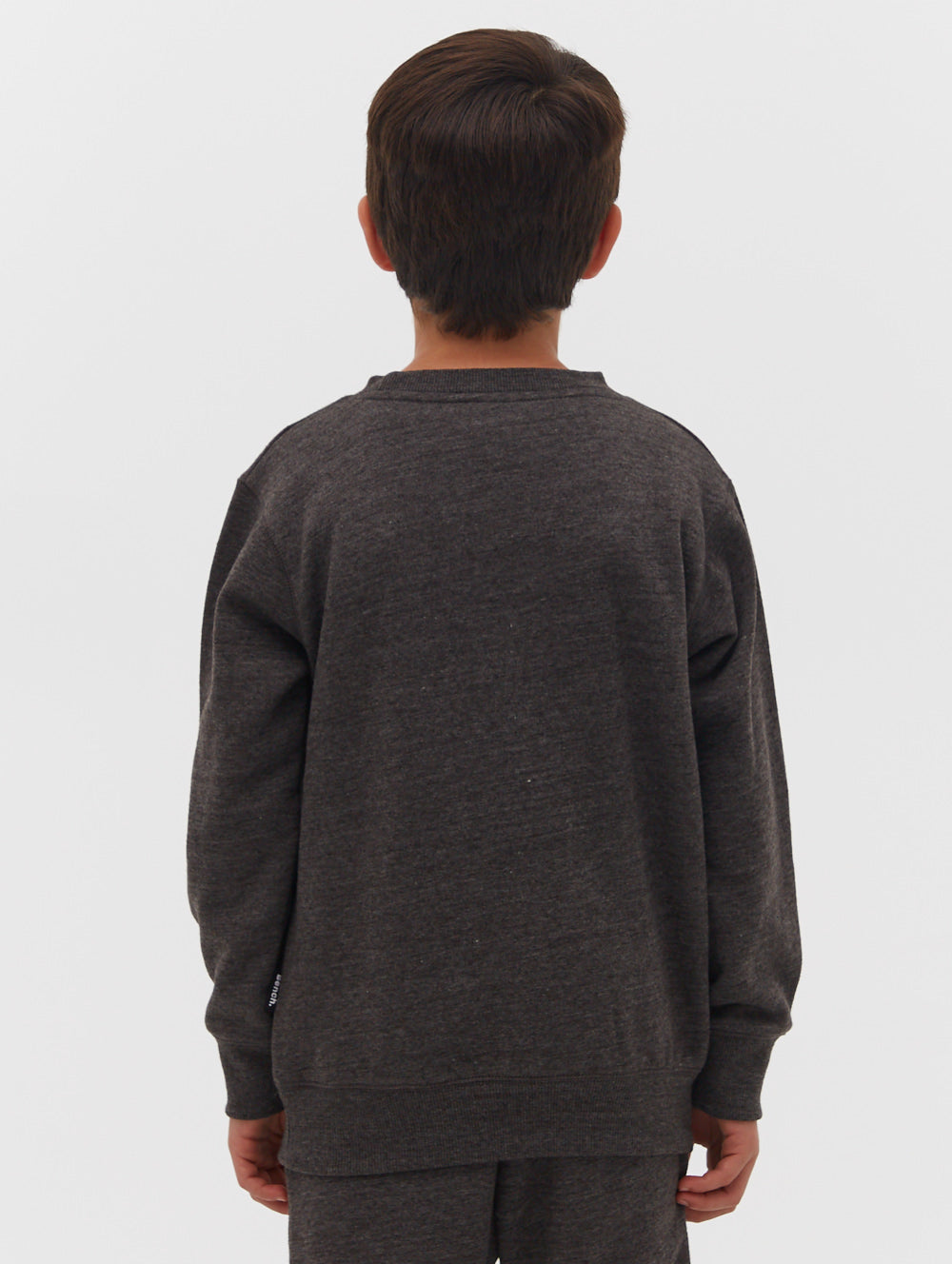 Boys Tipster Perforated Logo Crew Neck Sweatshirt - BN3E118662