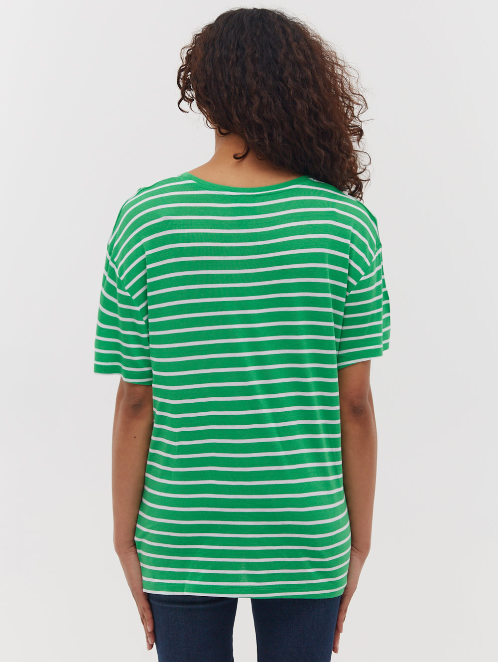 Nouria Striped Pocket T-Shirt