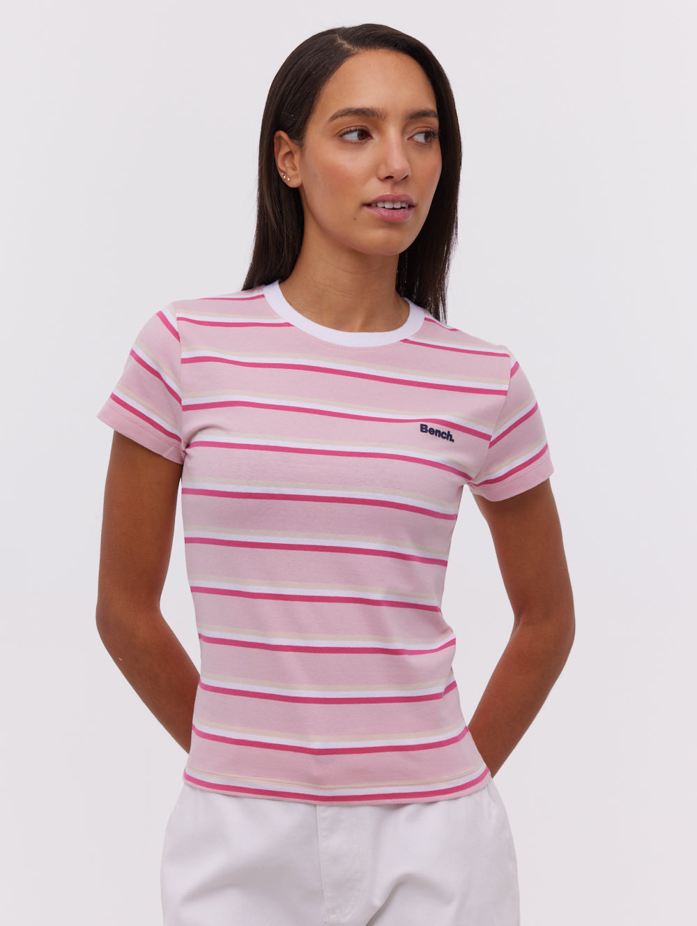 Hollier Multi Striped T-Shirt