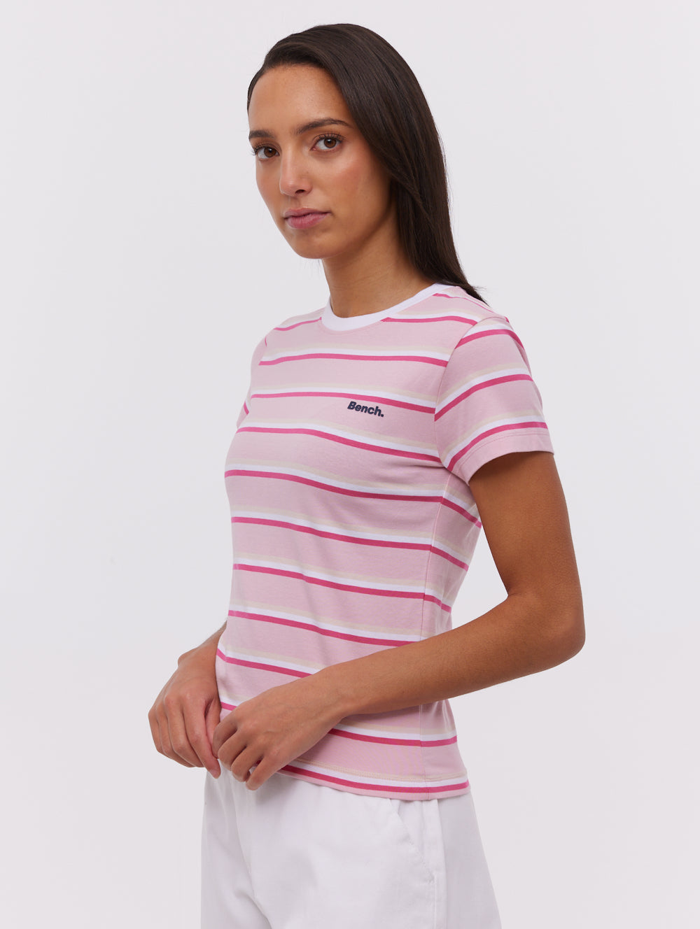 Hollier Multi Striped T-Shirt