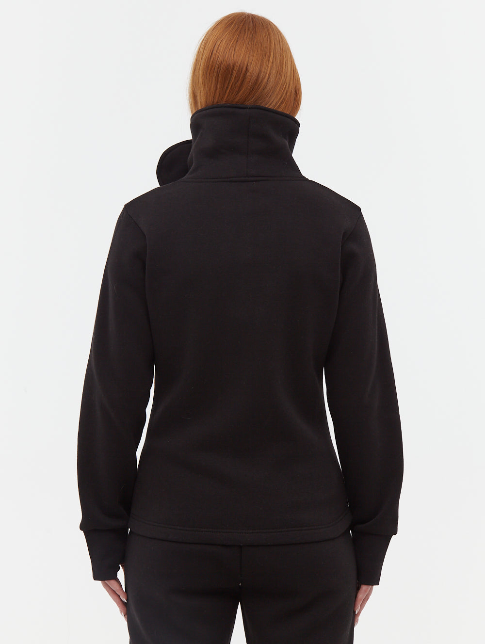 Haylo Wrap Neck Zip-Up