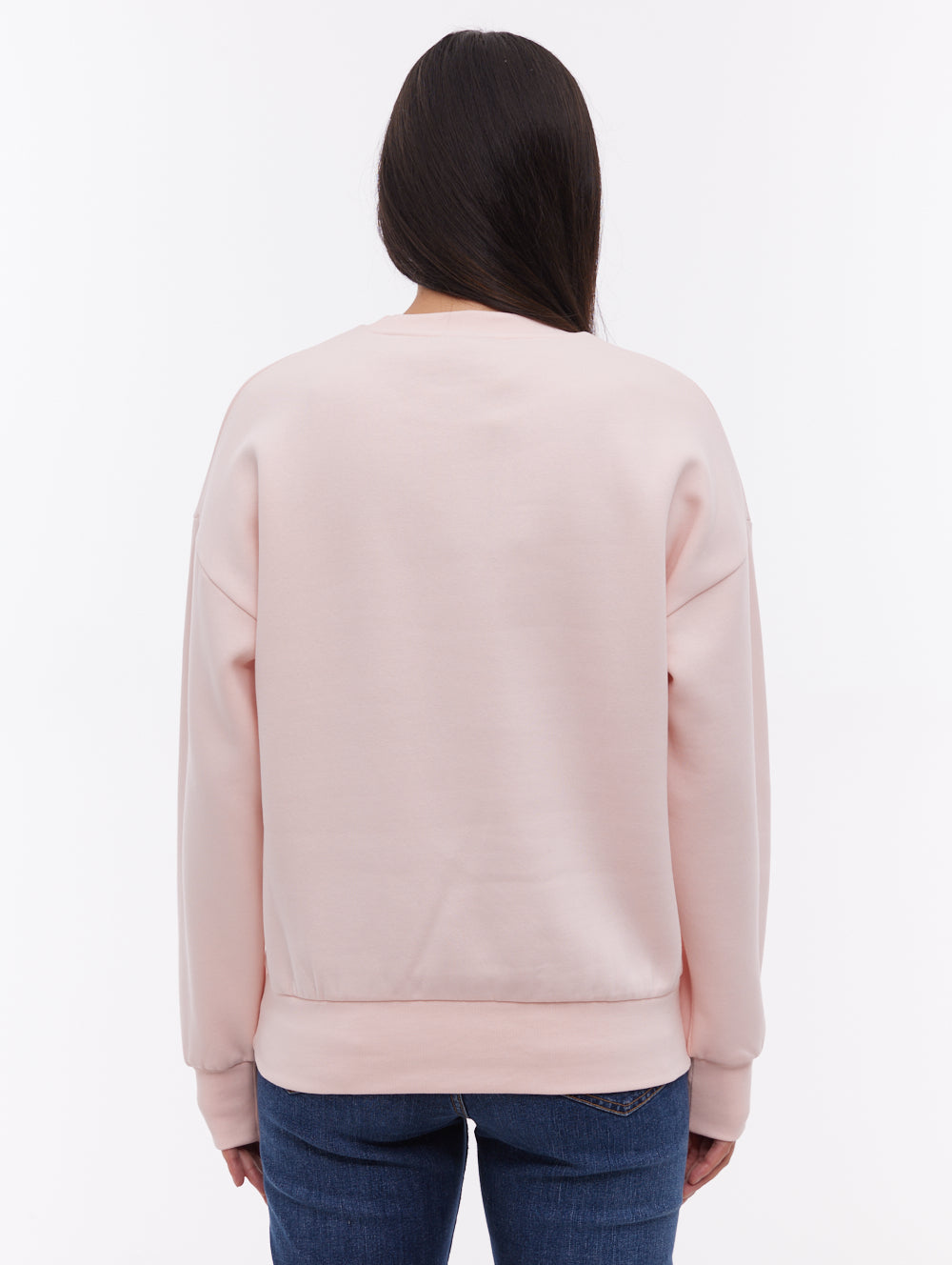 Ilma Tonal Graphic Crew Neck - Pink