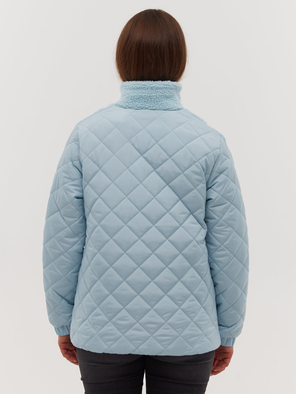 Chel Quarter-Zip Quilted Jacket