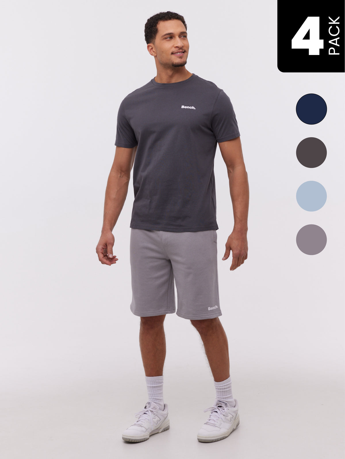 Kadita Emblem T-Shirt &amp; Shorts 4-Pack