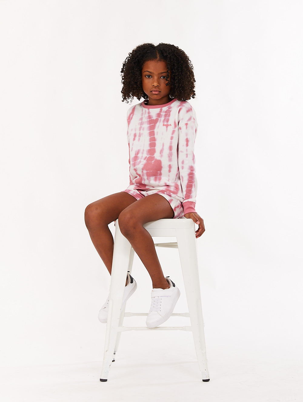 Girls Foxhill French Terry Crew Neck Sweatshirt